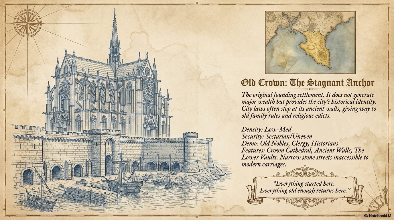 Atlas plate — Old Crown, the stagnant anchor